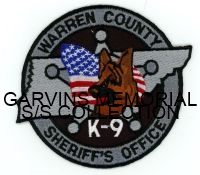 TENNESSEE,A,WARREN COUNTY SHERIFF OFFICE K-9 1